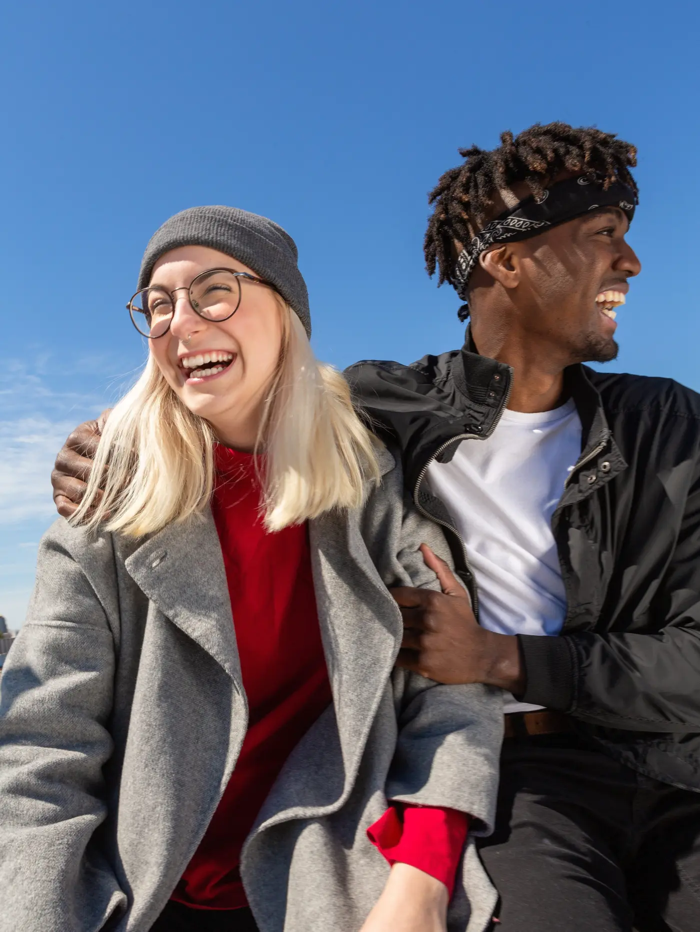 Stl photo etudiants couple